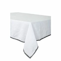 Harmony Linen - Letia Linen Tablecloth White 170x250cm