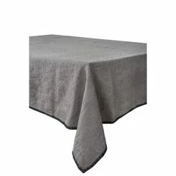 Harmony Linen - Letia Linen Tablecloth Granite 170x250cm