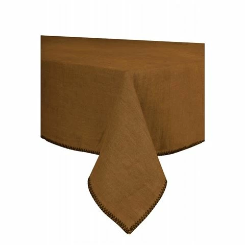 Harmony Linen - Letia Linen Tablecloth Chamois 170x300cm 1 Harmony Linen - Letia Linen Tablecloth Chamois 170x300cm