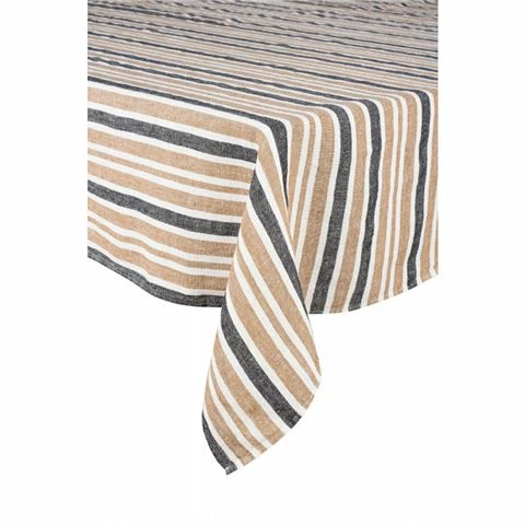 Harmony Linen - Piantarella Tablecloth Tobacco 170x300cm 1 Harmony Linen - Piantarella Tablecloth Tobacco 170x300cm
