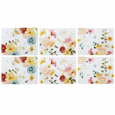 Ashdene - Springtime Soiree Placemat Set 6pce 1 Ashdene - Springtime Soiree Placemat Set 6pce