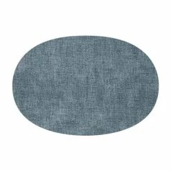 Guzzini - Fabric Reversible Placemat Oval 48cm Sea Blue