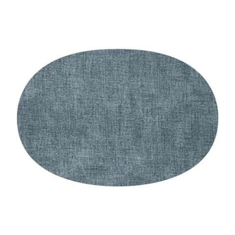 Guzzini - Fabric Reversible Placemat Oval 48cm Sea Blue 1 Guzzini - Fabric Reversible Placemat Oval 48cm Sea Blue