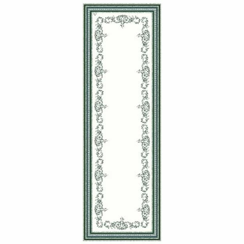Gien - Les Dépareillées Floral Garland Table Runner 150x50cm 1 Gien - Les Dépareillées Floral Garland Table Runner 150x50cm