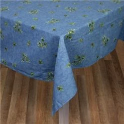 L'Ensoleillade - Olive Grove Blue Tablecloth Treated 155x300cm