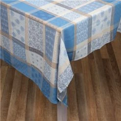 L'Ensoleillade - Valescure Blue Tablecloth Treated 320x180cm