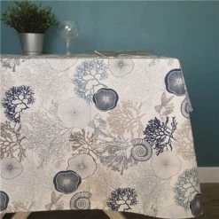 L'Ensoleillade - Adriatique Tablecloth Treated Blue 200x155cm