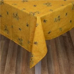L'Ensoleillade - Olive Grove Yellow Tablecloth Treatd 250x155cm