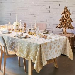 Garnier-Thiebaut - Mille Merry Or T/cloth Coated 150x350cm