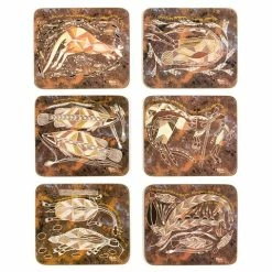Cinnamon - Injalak Coaster Set 6pce
