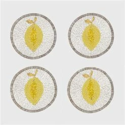 Joanna Buchanan - Lemon Coaster Set 4pce