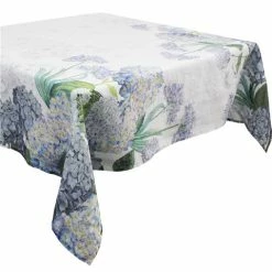 Garnier-Thiebaut - Jardin De Bretagne Linen Tablecloth 170x260cm