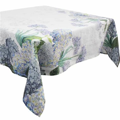 Garnier-Thiebaut - Jardin De Bretagne Linen Tablecloth 170x260cm 1 Garnier-Thiebaut - Jardin De Bretagne Linen Tablecloth 170x260cm
