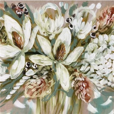 Lilli Rock - Magnolia & Banksia Placemat Set 4pce 1 Lilli Rock - Magnolia & Banksia Placemat Set 4pce