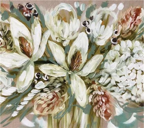 Lilli Rock - Magnolia & Banksia Coaster Set 4pce 1 Lilli Rock - Magnolia & Banksia Coaster Set 4pce