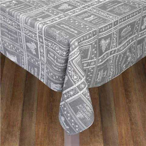 L'Ensoleillade - Bar A Vins Coated T/cloth Grey 320x180cm 1 L'Ensoleillade - Bar A Vins Coated T/cloth Grey 320x180cm