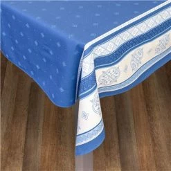 L'Ensoleillade - Callas Treated Tablecloth Blue 120x160cm