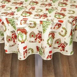 L'Ensoleillade - Santa's Sleigh Cotton Tablecloth 160cm