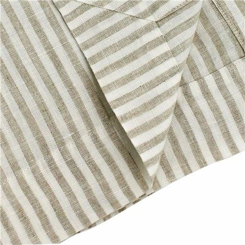 French Signature - Linen Tablecloth 170x300cm Natural Stripe 1 French Signature - Linen Tablecloth 170x300cm Natural Stripe