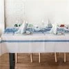BioNap - Tableset Disposable Tablecloth/Napkin Set Blue Stuff 11pce