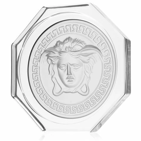 Rosenthal - Versace Medusa Lumiere Coaster 1 Rosenthal - Versace Medusa Lumiere Coaster
