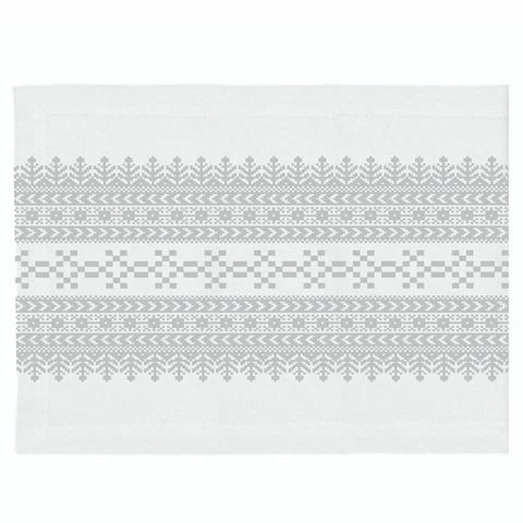 Rans - Belle Placemat 33x48cm Silver 1 Rans - Belle Placemat 33x48cm Silver