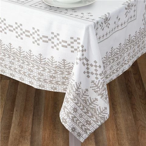 Rans - Belle Tablecloth Silver 150x300cm 1 Rans - Belle Tablecloth Silver 150x300cm