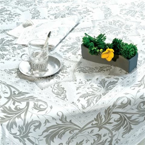 Beauville - Topkapi Tablecloth Titanium 170x170cm 1 Beauville - Topkapi Tablecloth Titanium 170x170cm