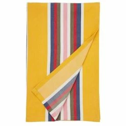 Lexington - Striped Cotton Tablecloth Multi-Colour 150x250cm