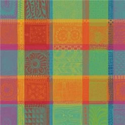 Garnier-Thiebaut - Mille Wax Creole Tablecloth 180x180cm