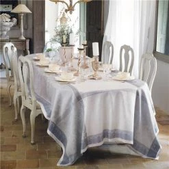 Garnier-Thiebaut - Symphonie Nuage Tablecloth 174x304cm