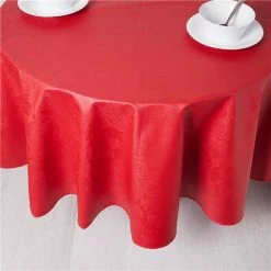 Garnier-Thiebaut - Mille Isaphire Tablecloth Round 175cm