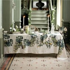 Garnier-Thiebaut - Giardino Naturel Tablecloth 155x155cm