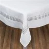 Serenk - Picots Linen Tablecloth Silver 160x350cm