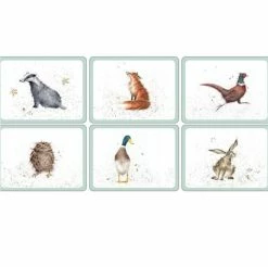 Pimpernel - Wrendale Placemat Set 6pce
