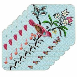 Ashdene - Jardin Peony Coaster Set 6pce