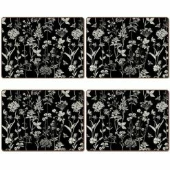 Cala Home - Hardboard Placemat Midnight Garden Set 4pce