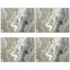Cala Home - Hardboard Placemat Quartz Set 4pce