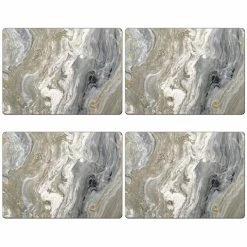 Cala Home - Hardboard Placemat Quartz Set 4pce