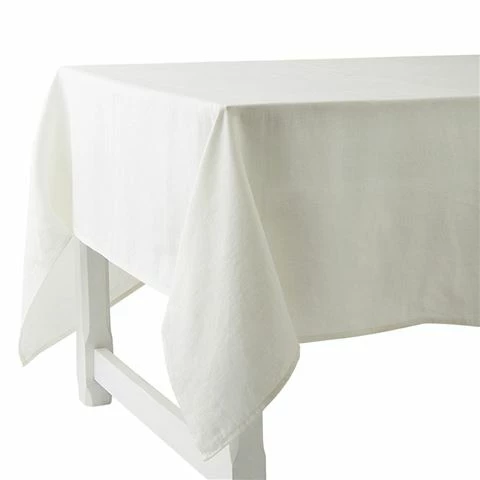 Charvet Editions - Tablecloth White 280x190cm 1 Charvet Editions - Tablecloth White 280x190cm