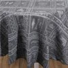 L'Ensoleillade - Bar A Vins Gris Tablecloth Round 180cm