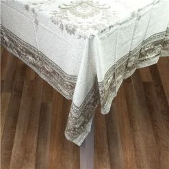 L'Ensoleillade - Haveli Taupe Tablecloth Coated 160x160cm