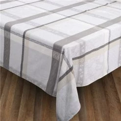 L'Ensoleillade - Maussane Gris Tablecloth Coated 350x180cm