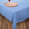 Rans - Gingham Tablecloth Large Blue 150cm X 300cm