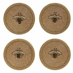 Joanna Buchanan - Stripey Bee Coasters 4pce