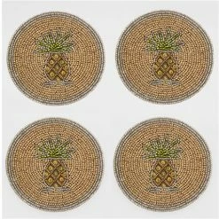 Joanna Buchanan - Pineapple Coaster Set 4pce