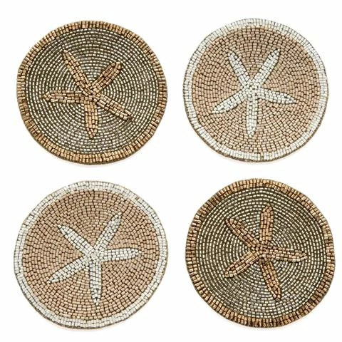 Joanna Buchanan - Starfish Coaster Set 4pce 1 Joanna Buchanan - Starfish Coaster Set 4pce