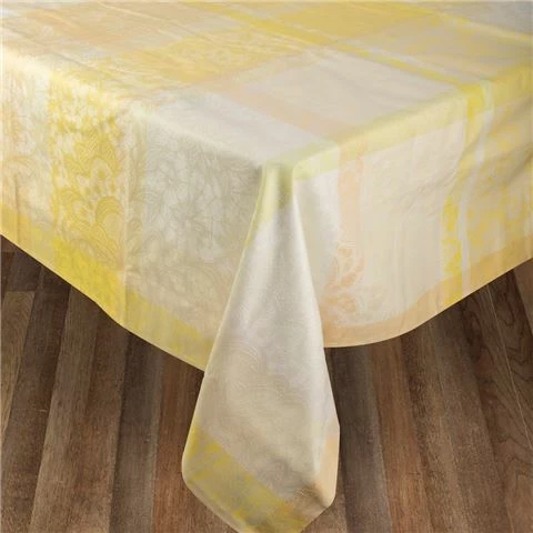 Garnier-Thiebaut - Mille Dentelles P/Jaune T/Cloth 175x250cm 1 Garnier-Thiebaut - Mille Dentelles P/Jaune T/Cloth 175x250cm
