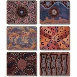Cinnamon - Fire & Water Dreaming Placemat Set 6pce