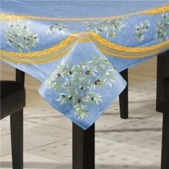 L'Ensoleillade - Clos Des Oliviers Blue Tablecloth 250x160cm